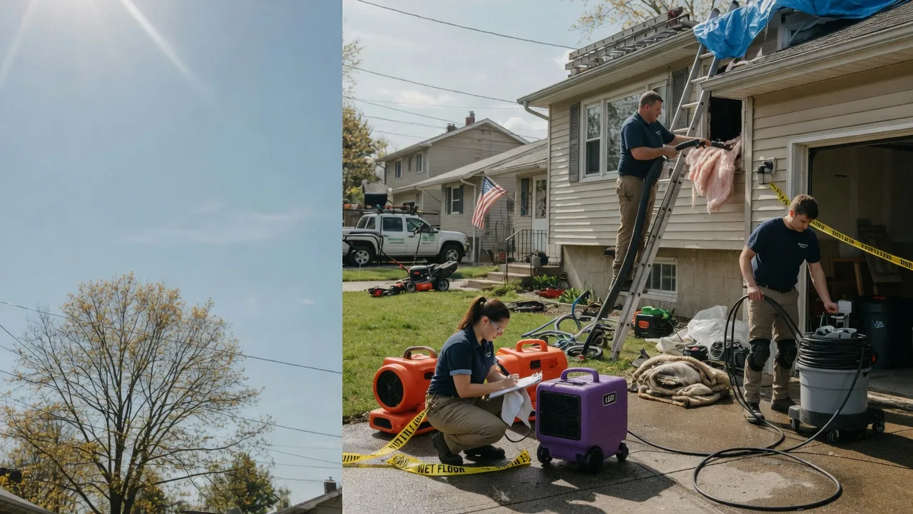 Emergency Water Removal in Branchville, IN near me